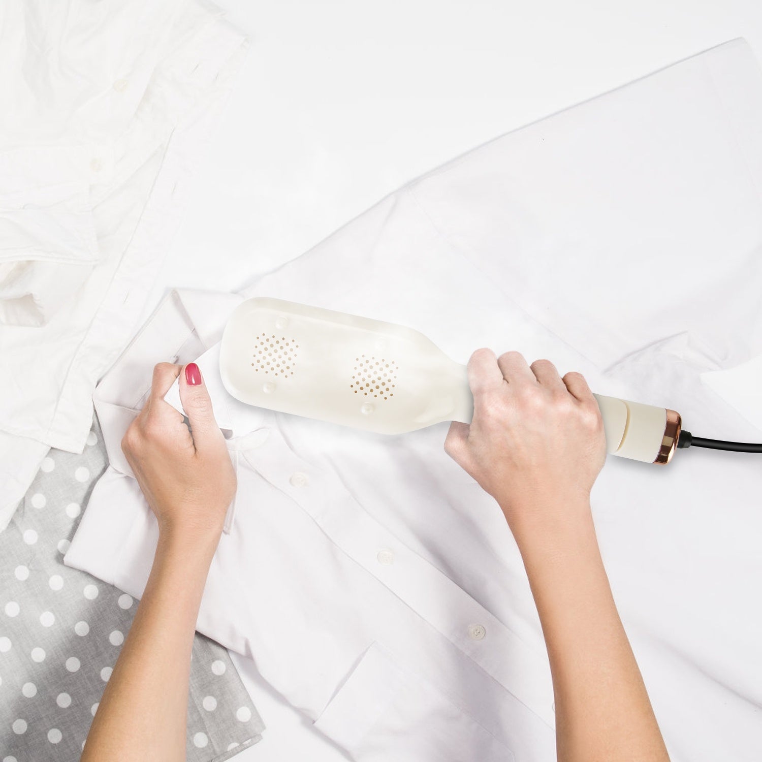 1Set Steam Iron Press 3 In 1 Travel Steamer For Clothes With 180 Degree Flip Head Portable Handheld Flat Iron 1000W Wrinkles Remover Wet And Dry Ironing Garment Steamer 20S Fast Heat Up