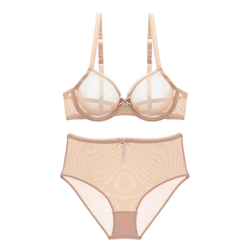 Non-wired bra set