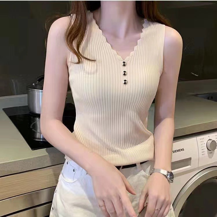 Undershirt Women's Inner Wear V-neck Sling Vest
