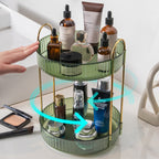 Bathroom Cosmetics Rotating Storage Rack Desktop box